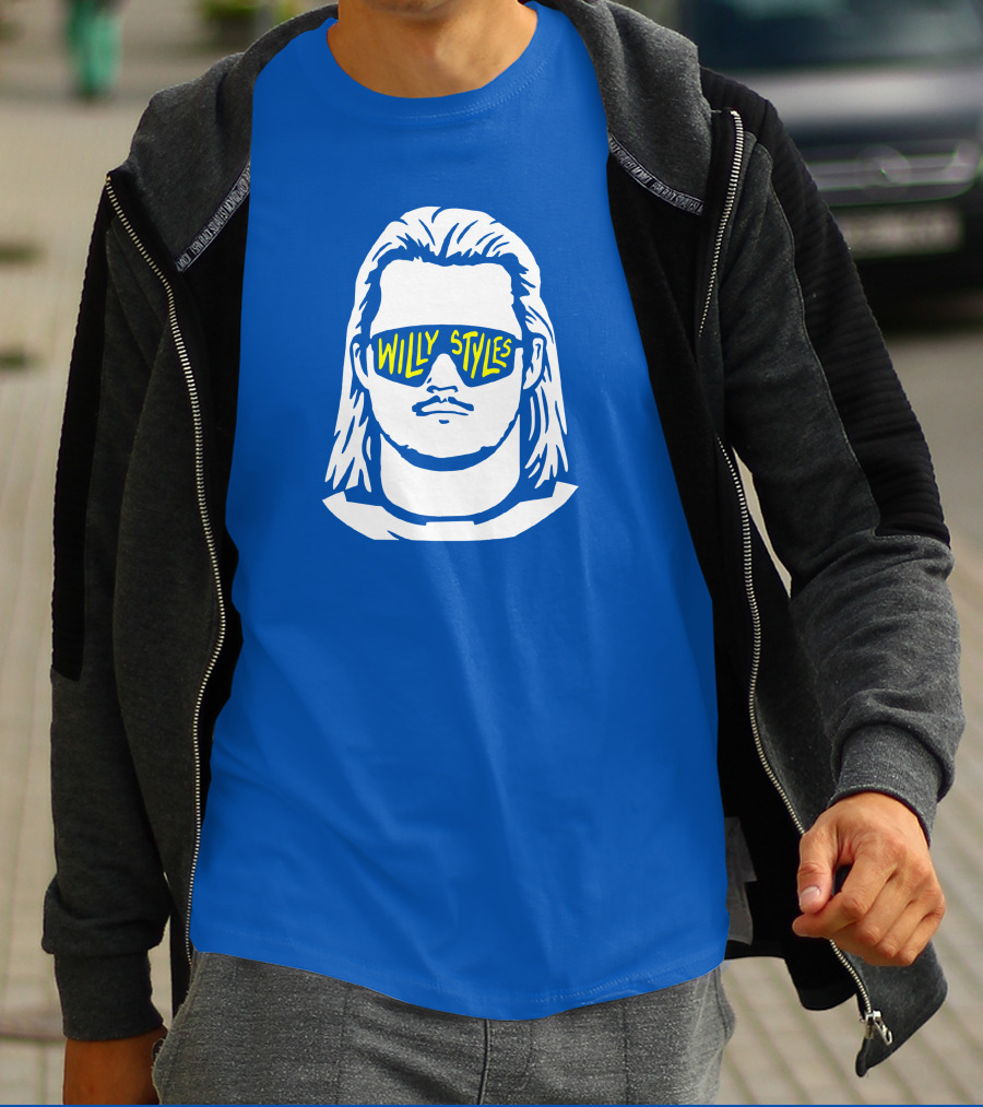 Futuremrsmarner Willy Styles Retro Sunglasses T-Shirt