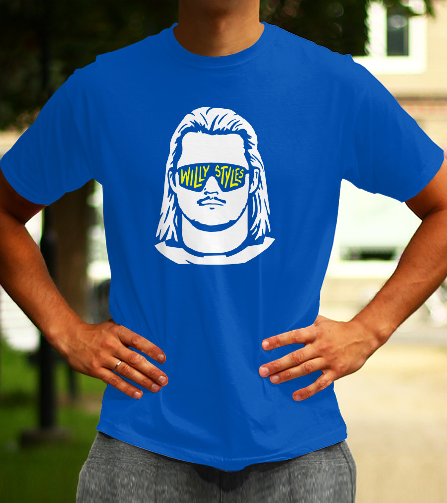 Futuremrsmarner Willy Styles Retro Sunglasses T-Shirt