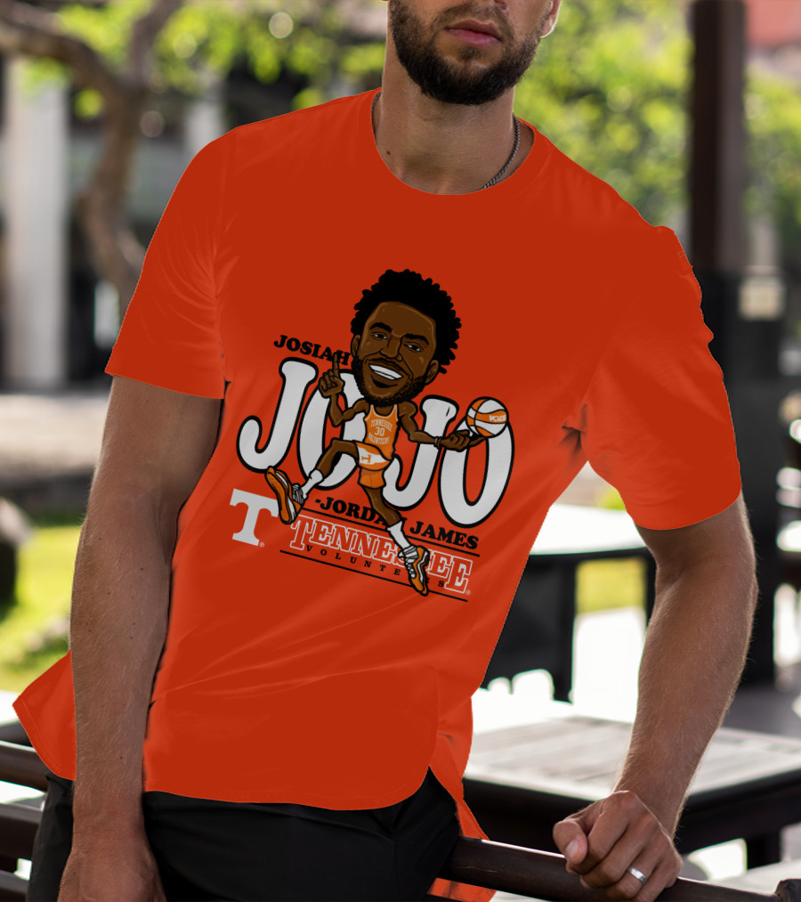Josiah Jordan James JoJo Tennessee Volunteers Basketball T-Shirt