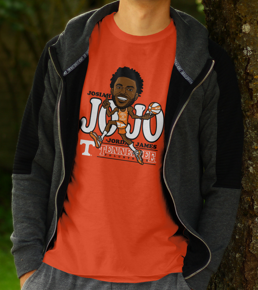 Josiah Jordan James JoJo Tennessee Volunteers Basketball T-Shirt