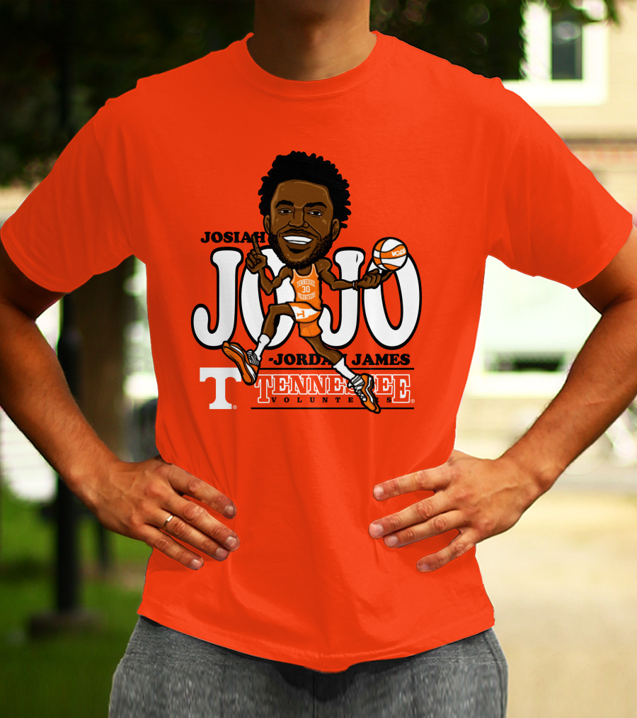 Josiah Jordan James JoJo Tennessee Volunteers Basketball T-Shirt