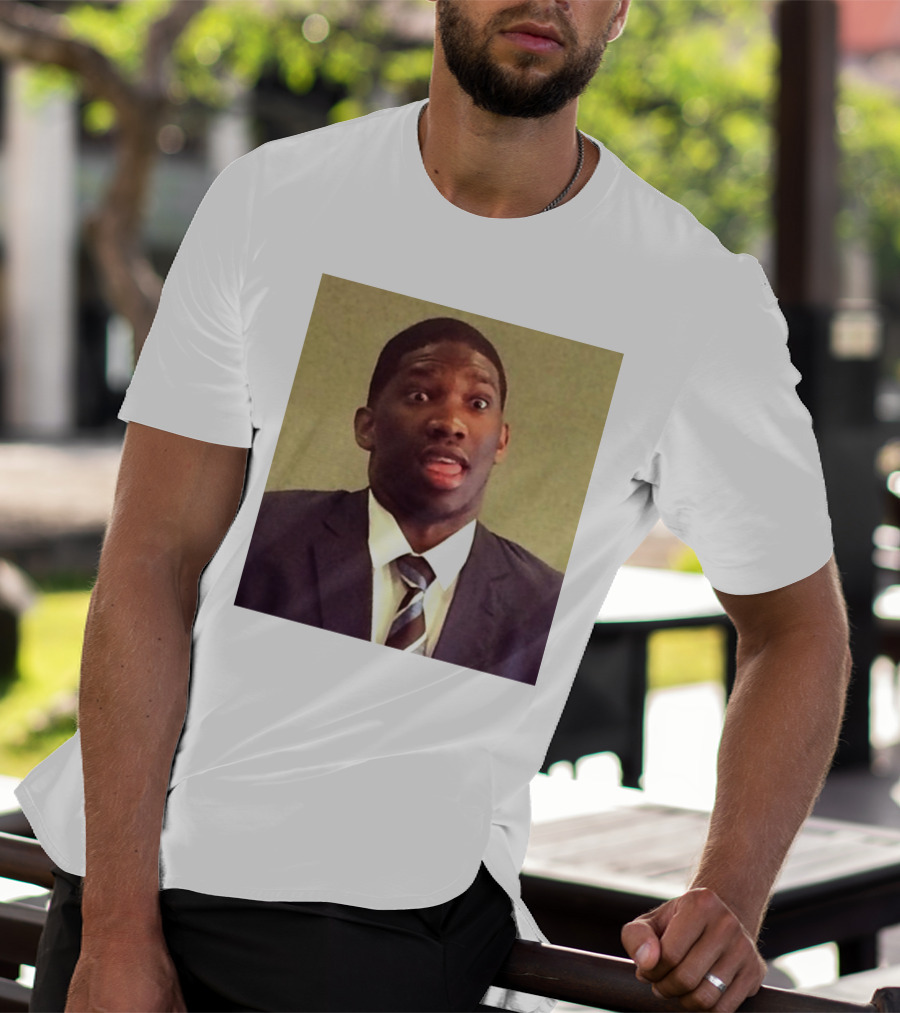 Philadelphia 76Ers Joel Embiid Birthday Suit T-Shirt