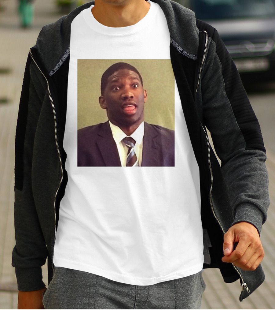 Philadelphia 76Ers Joel Embiid Birthday Suit T-Shirt