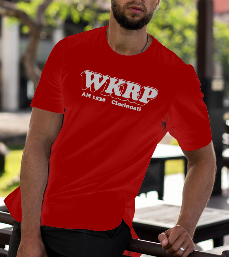 WKRP AM 1530 Cincinnati Super 70s Sports Radio T-Shirt