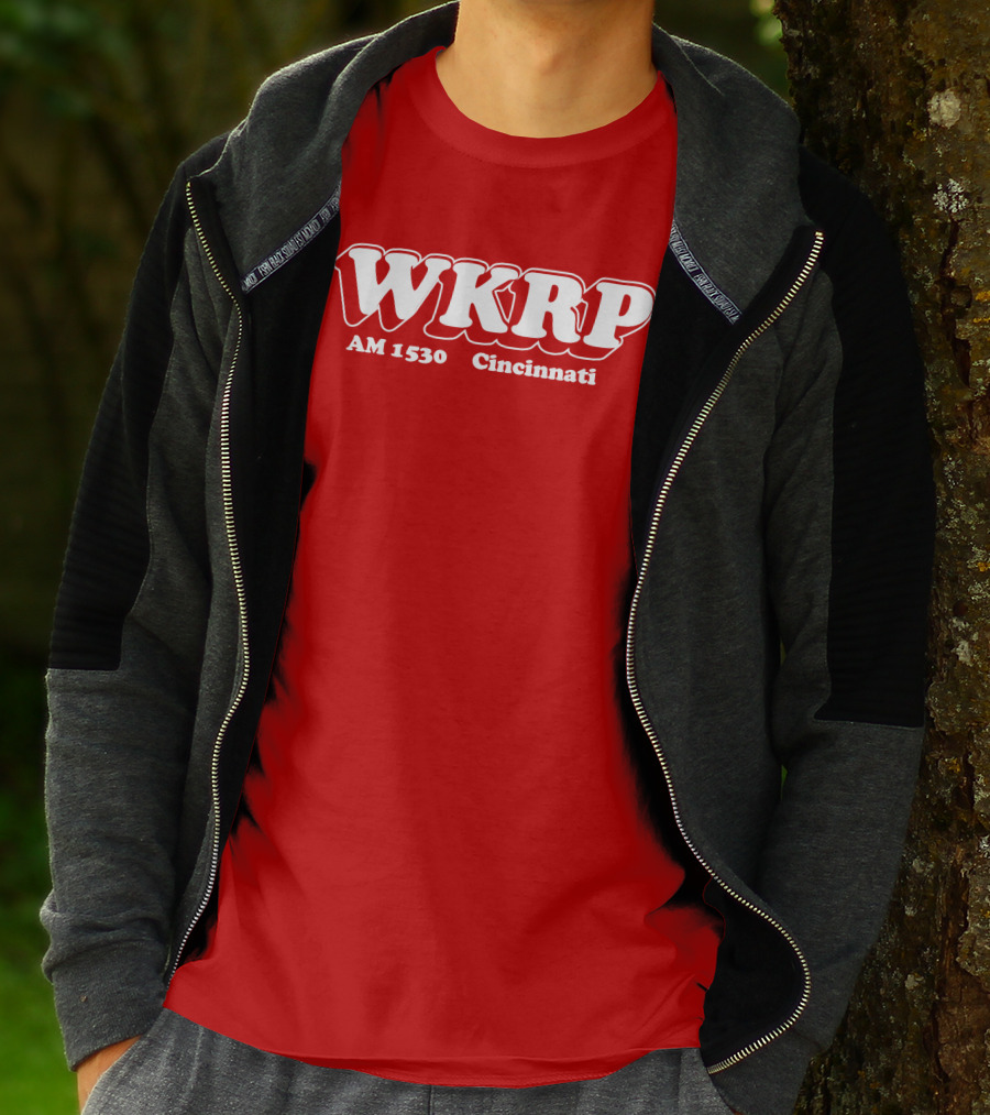 WKRP AM 1530 Cincinnati Super 70s Sports Radio T-Shirt