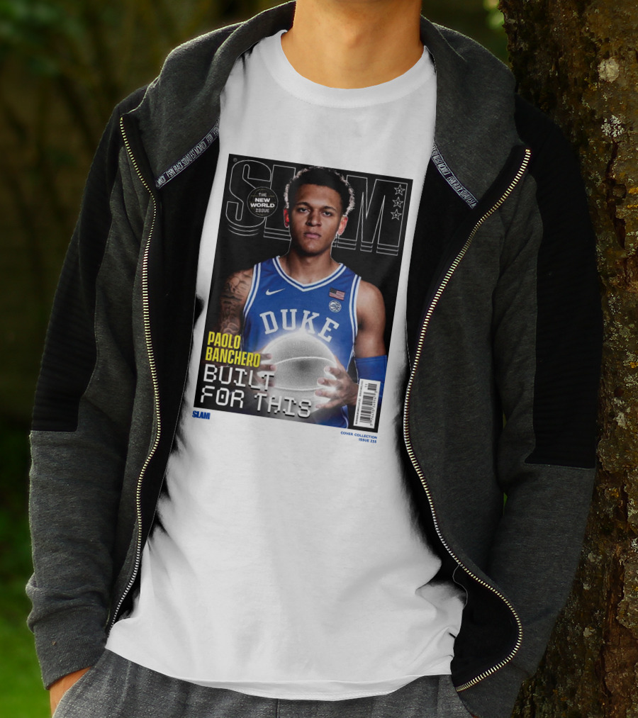 SLAM New World Issue Paolo Banchero Duke Built For This Issue 235 T-Shirt