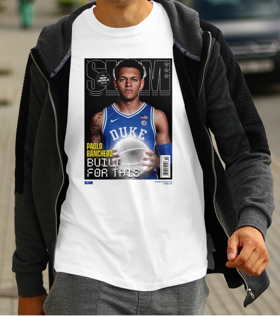 SLAM New World Issue Paolo Banchero Duke Built For This Issue 235 T-Shirt