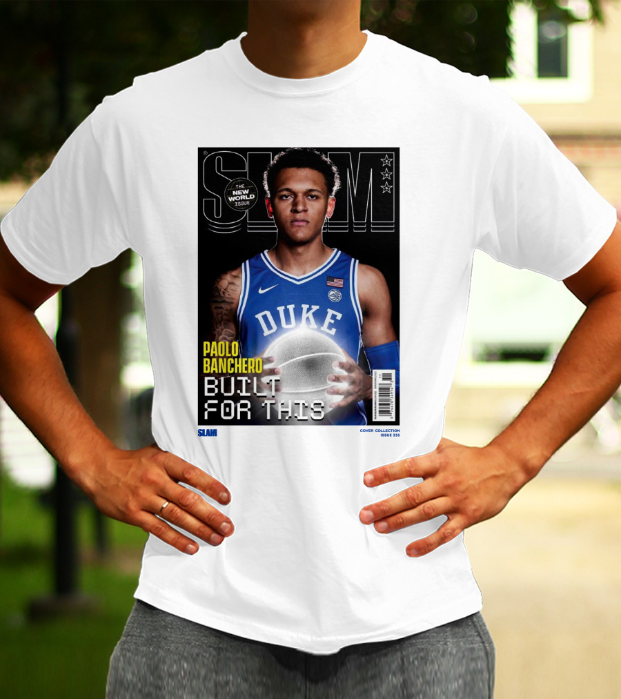 SLAM New World Issue Paolo Banchero Duke Built For This Issue 235 T-Shirt