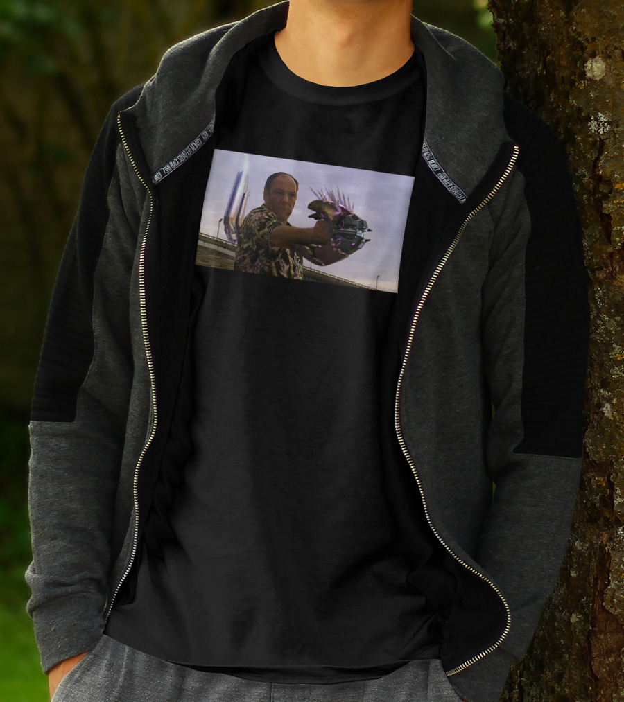 Tony Soprano Halo Needler Fusion T-Shirt