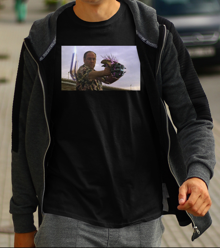 Tony Soprano Halo Needler Fusion T-Shirt