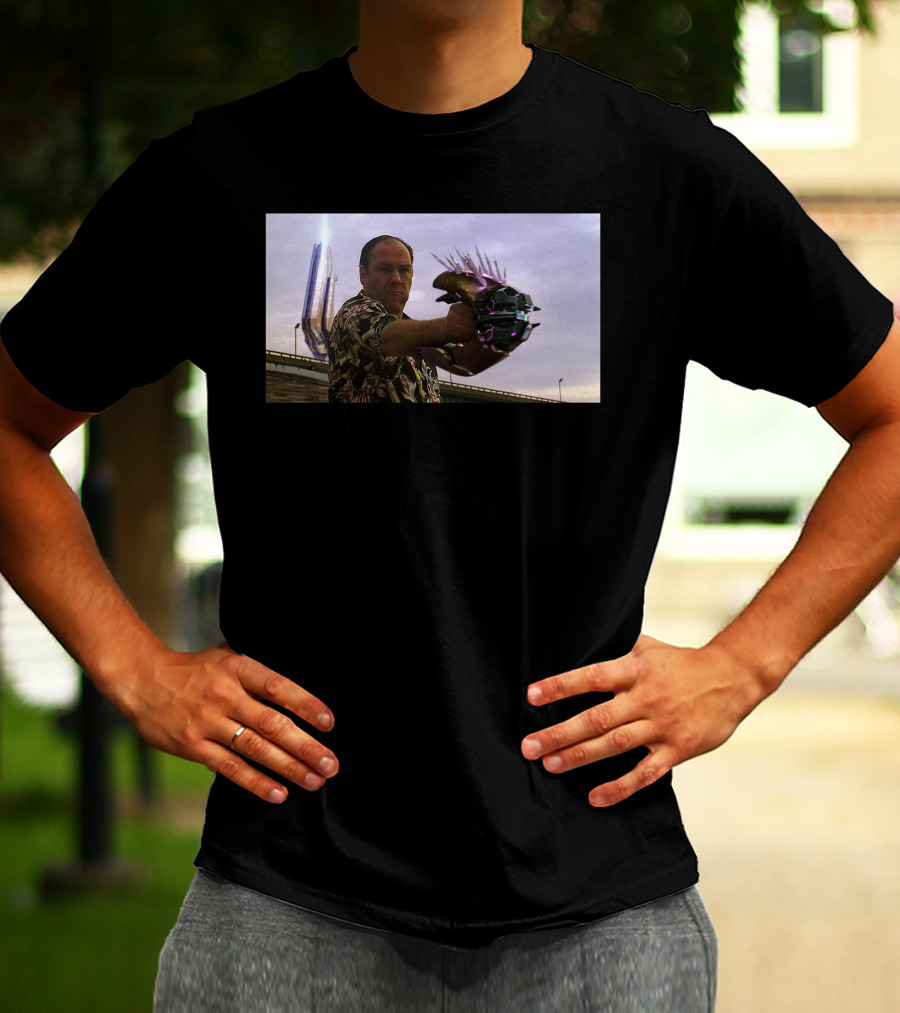 Tony Soprano Halo Needler Fusion T-Shirt