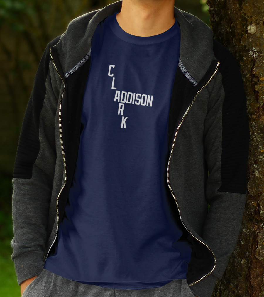 Clark Addison Obvious Store Intersection Typography T-Shirt