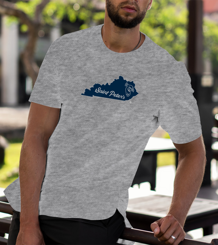 Pat Forde State Of Saint Peter's Kentucky Peacocks T-Shirt
