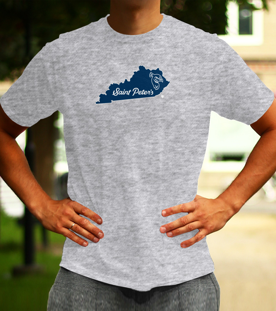 Pat Forde State Of Saint Peter's Kentucky Peacocks T-Shirt