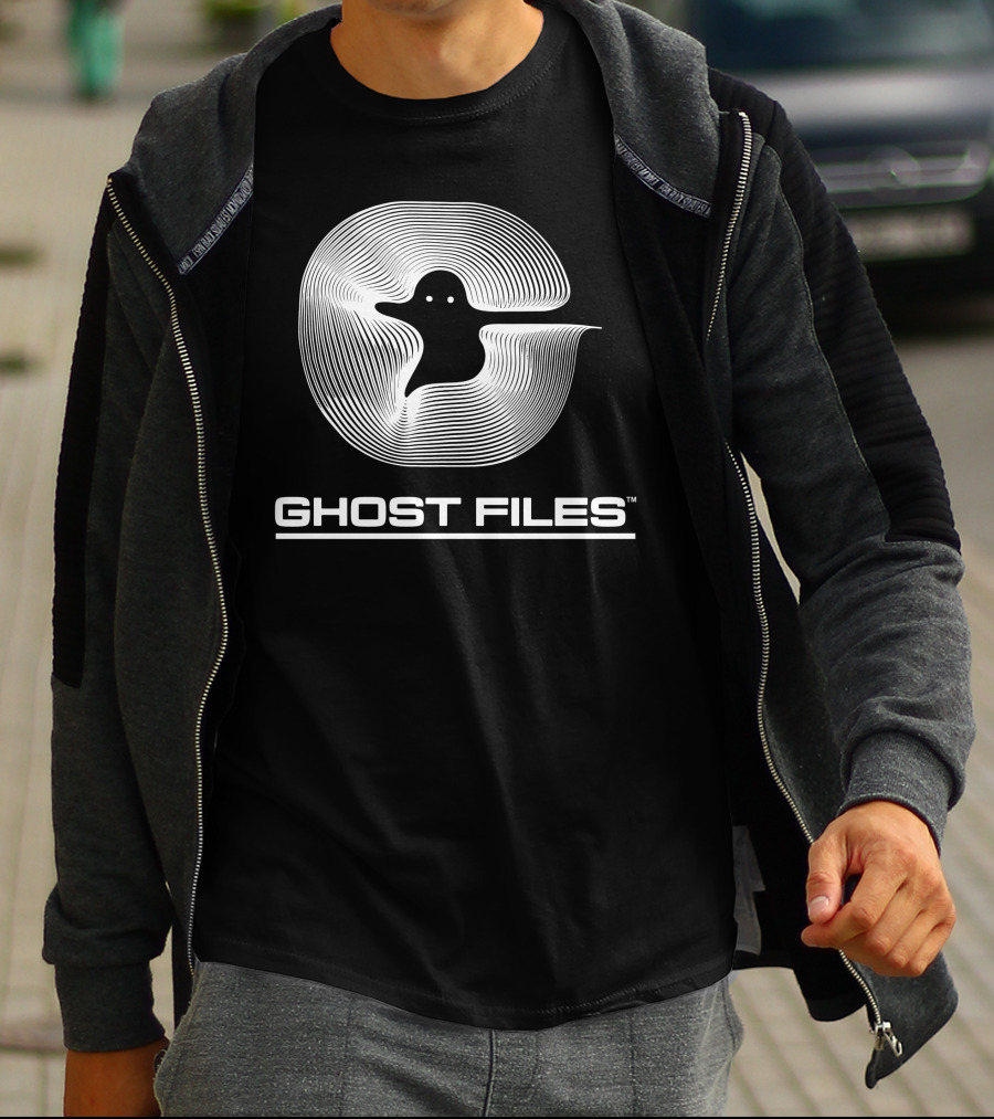 Er Merch Ghost Files Ghostly Spiral T-Shirt