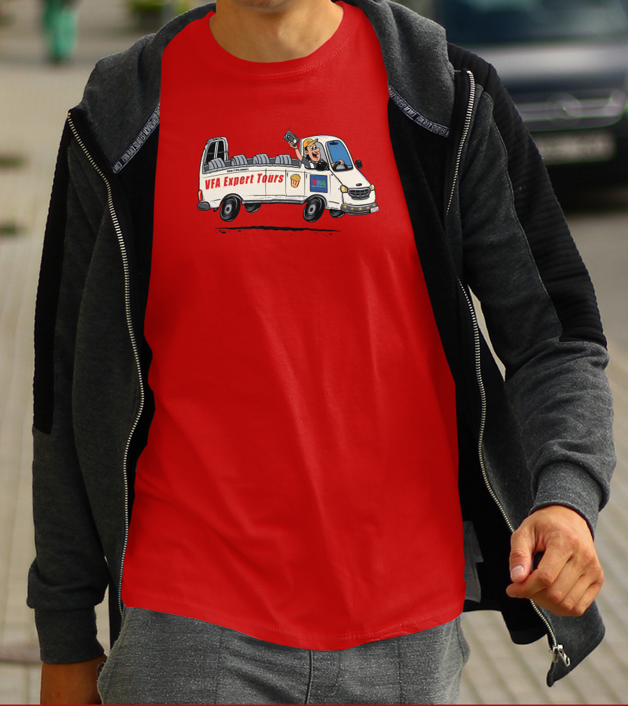 On Cinema VFA Expert Tours Van Adventures T-Shirt