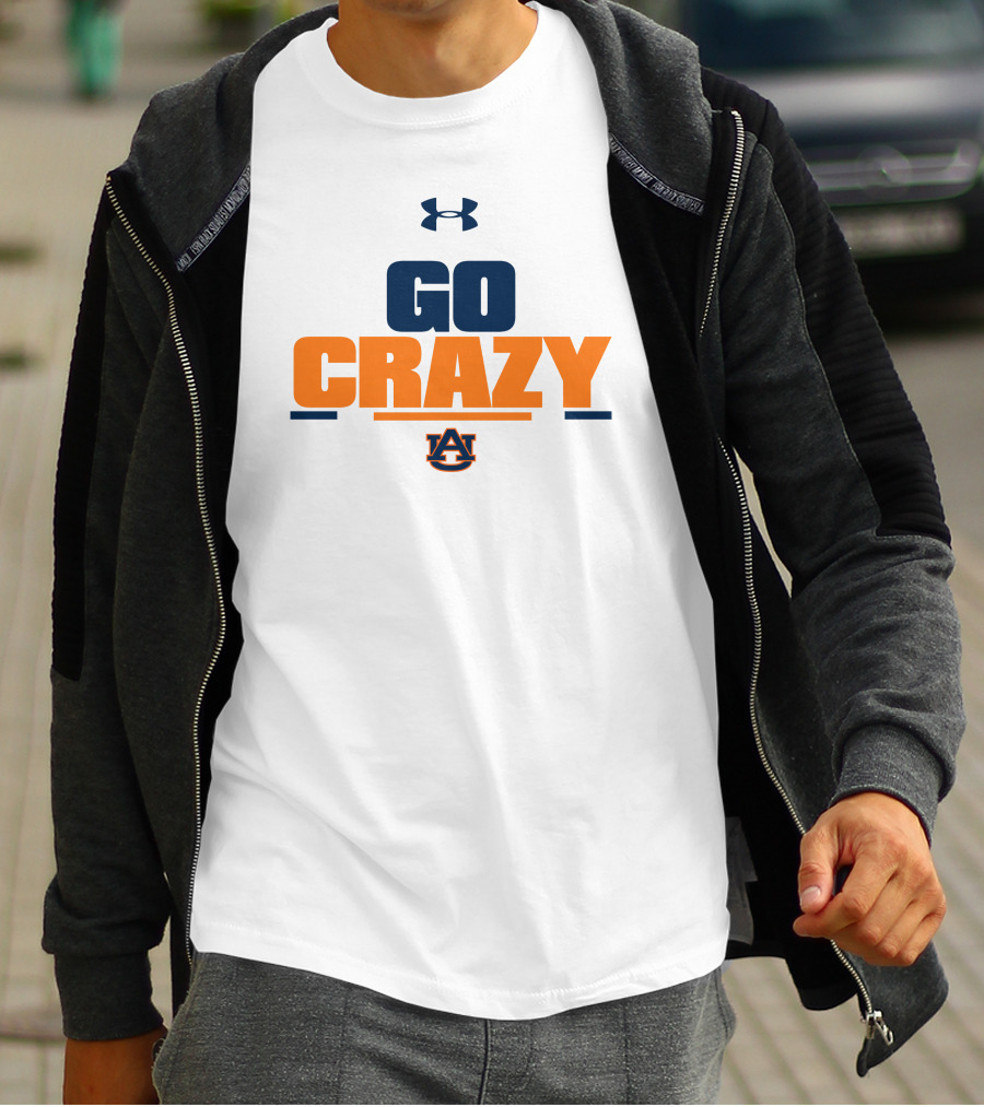 Auburn Go Crazy Under Armour T-Shirt