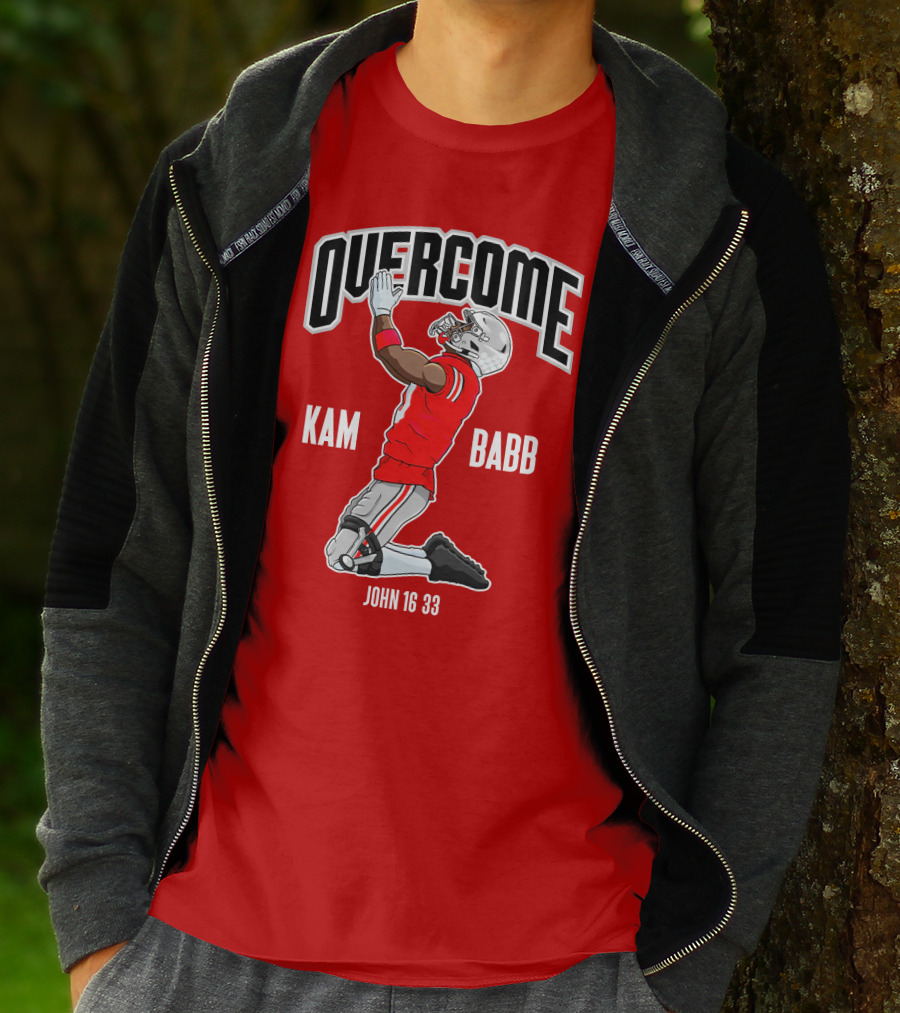 OVERCOME Kam Babb John 16 33 T-Shirt