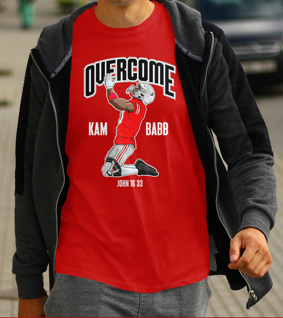 OVERCOME Kam Babb John 16 33 T-Shirt