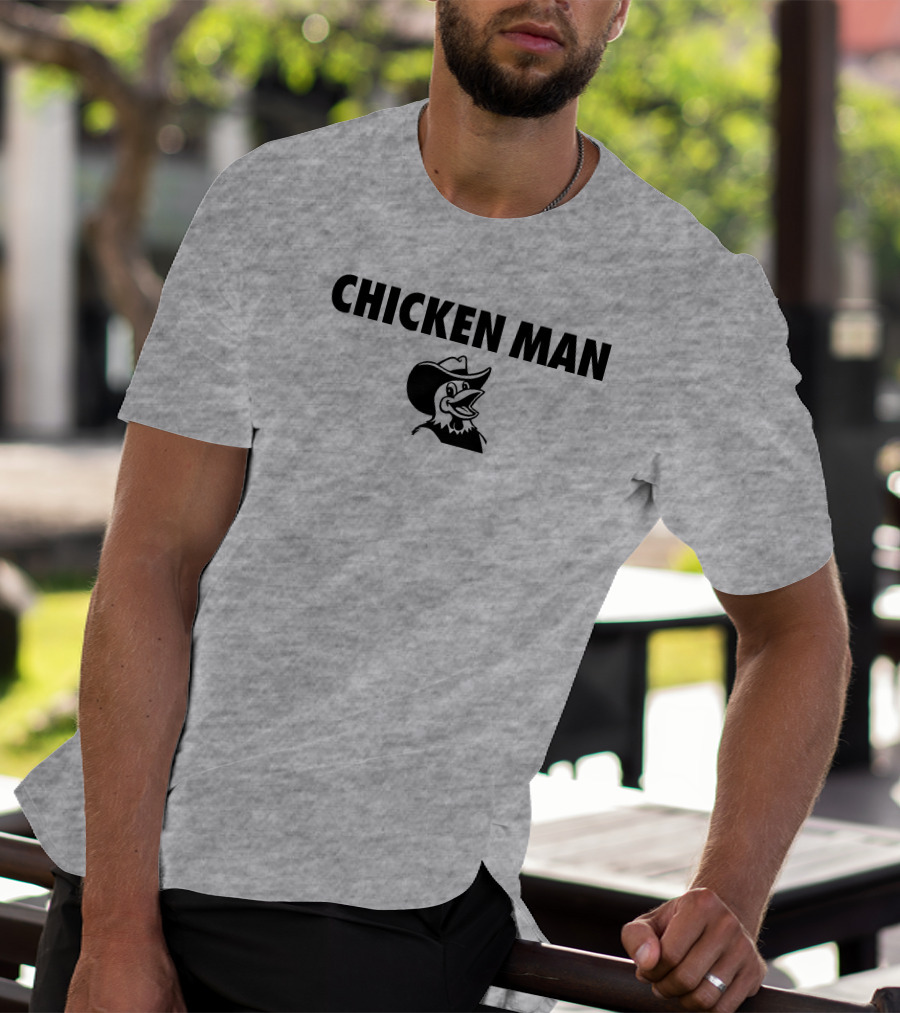 CHICKEN MAN Tydebo24 Cowboy Hat Rooster T-Shirt