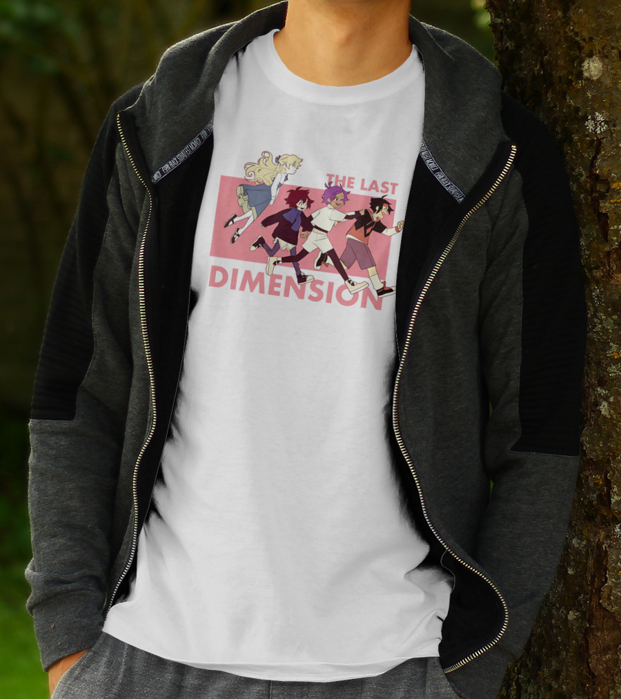 The Last Dimension Adventure Quartet Running Forward T-Shirt
