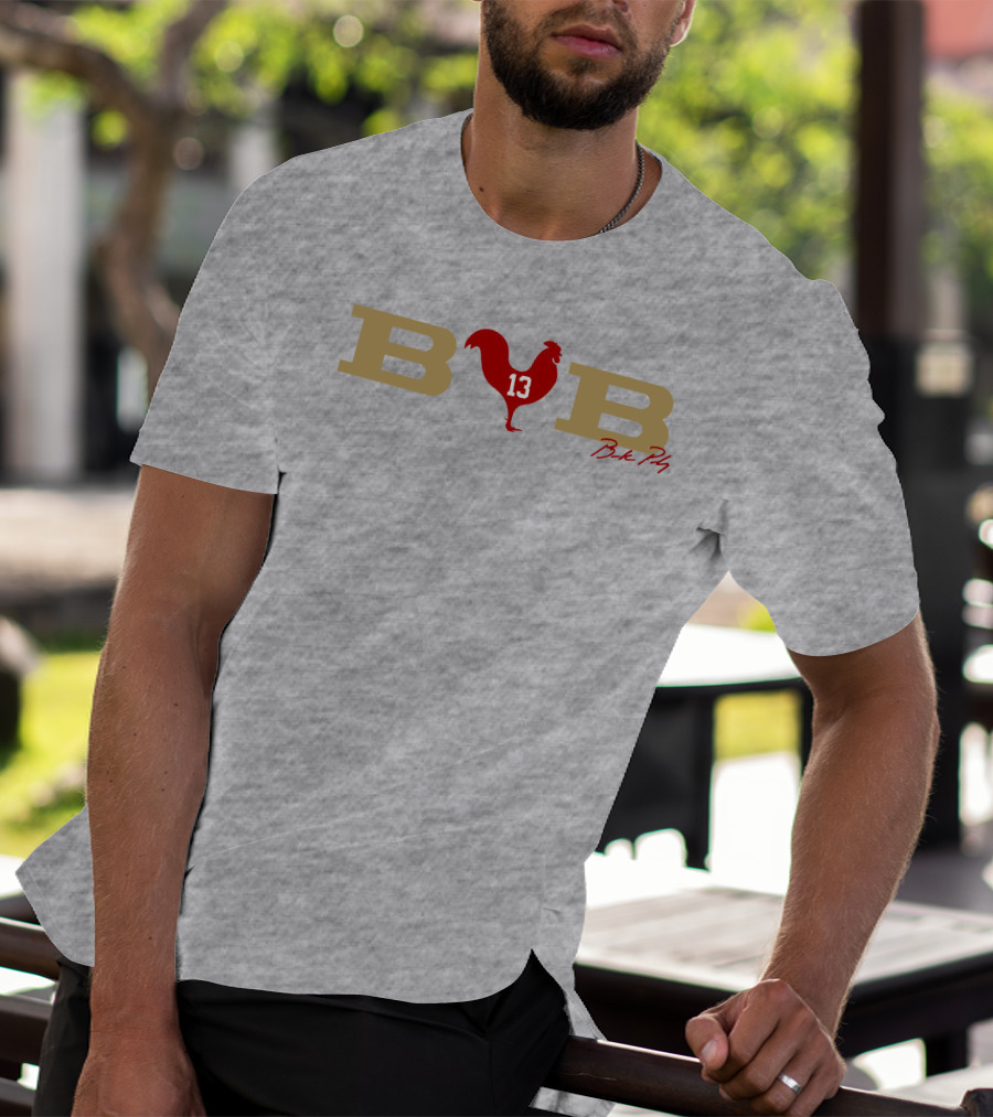 Bcb 13 Brock Purdy Rooster T-Shirt