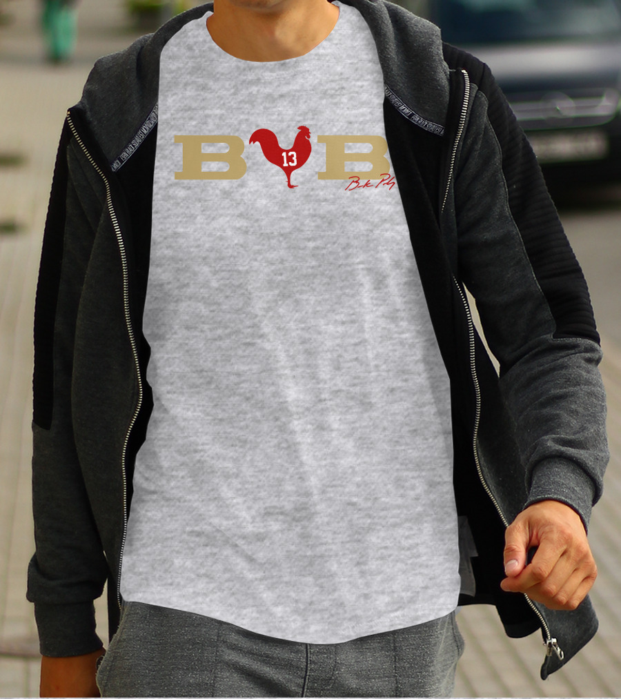 Bcb 13 Brock Purdy Rooster T-Shirt