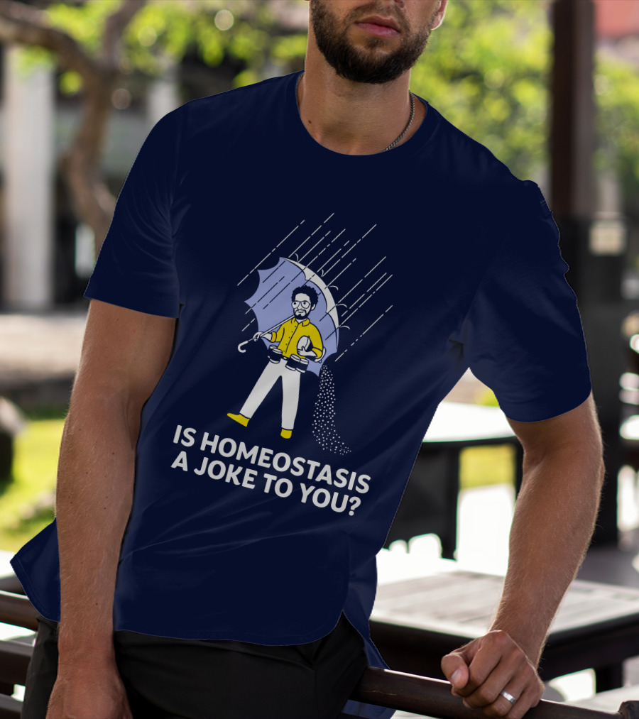 Dr. Glaucomflecken Is Homeostasis A Joke To You Umbrella Comic Rain T-Shirt