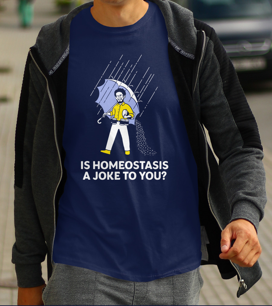 Dr. Glaucomflecken Is Homeostasis A Joke To You Umbrella Comic Rain T-Shirt