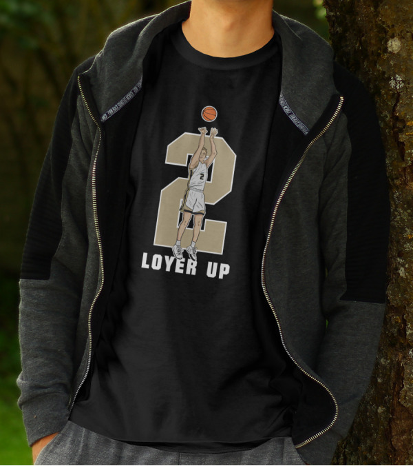 Loyer Up 2 Fletcher Loyer Basketball T-Shirt