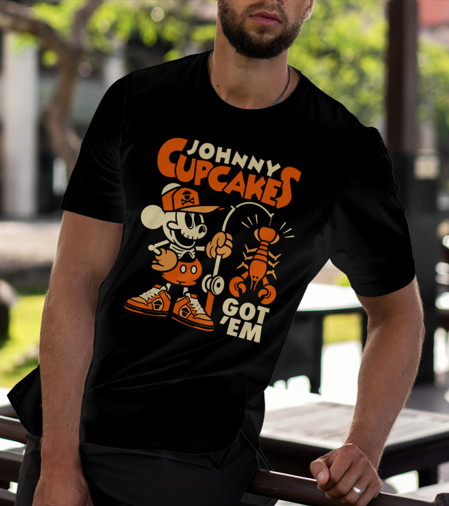 Johnny Cupcakes Crustacean Cupkicks Got 'Em T-Shirt