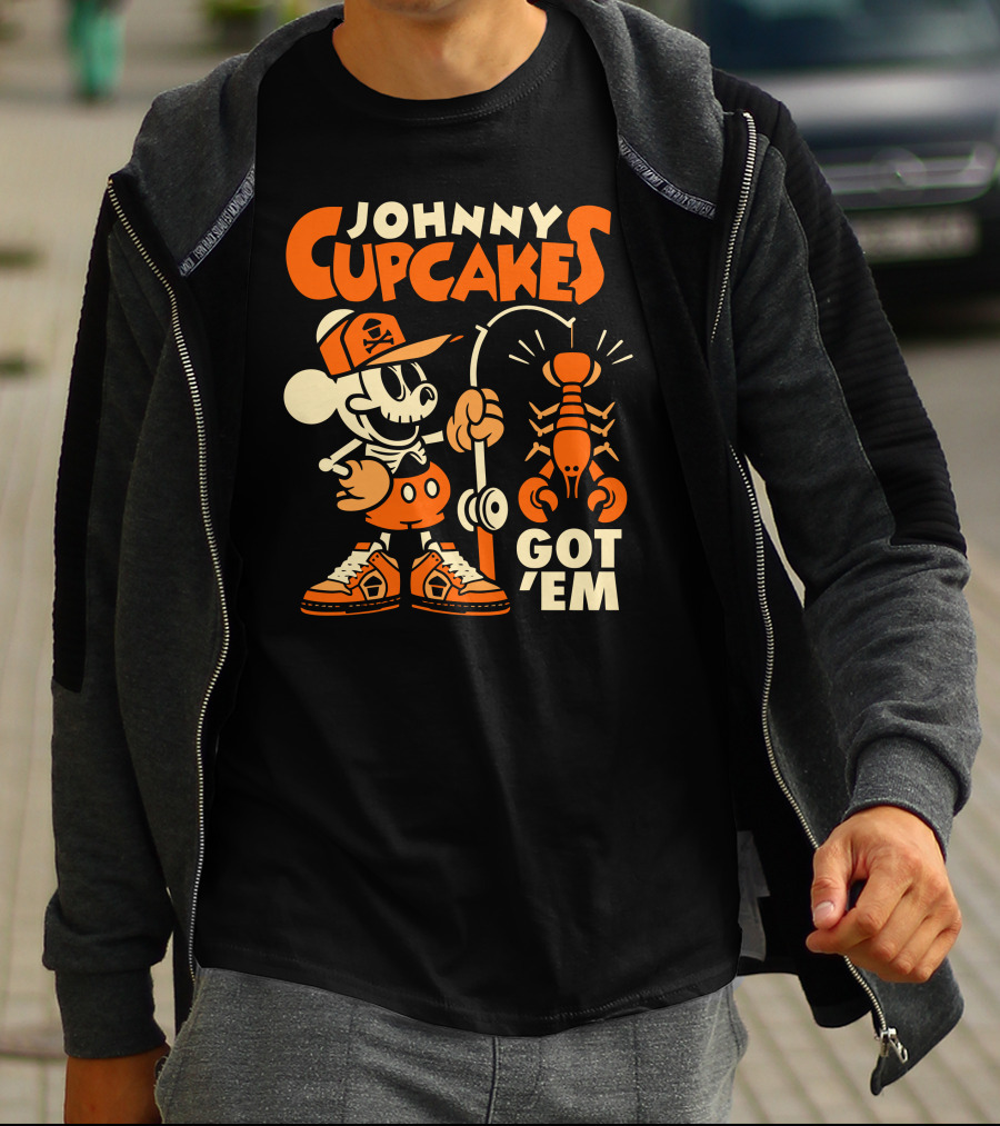 Johnny Cupcakes Crustacean Cupkicks Got 'Em T-Shirt
