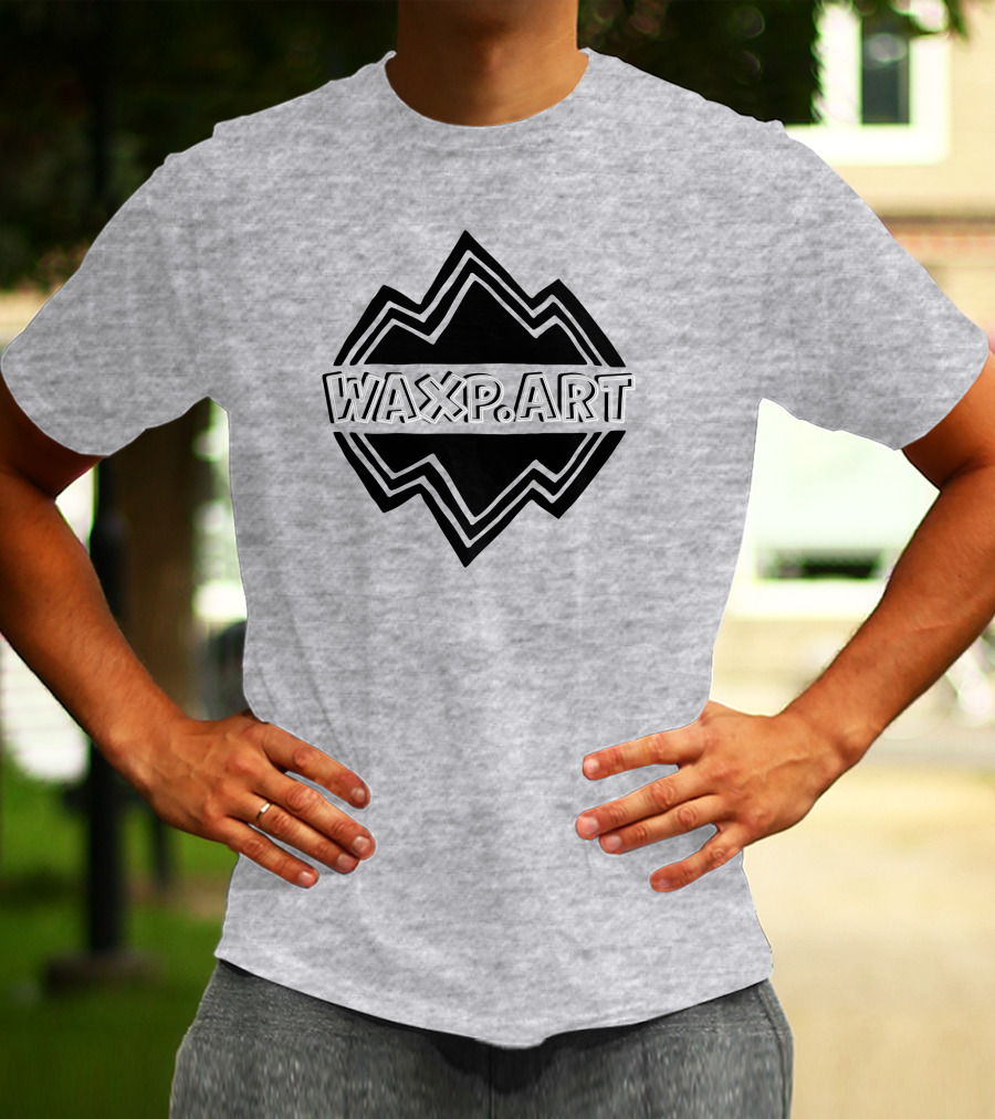 WAXP.ART Bold Geometric Emblem T-Shirt