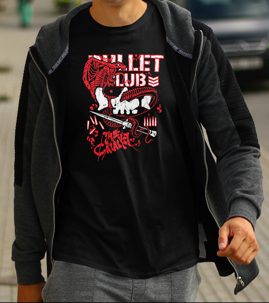 Bullet Club Jay White The Catalyst Cobra T-Shirt