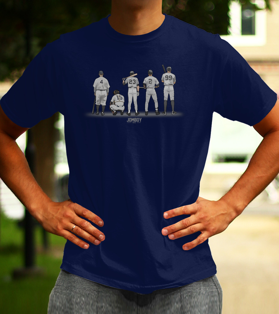 4 15 23 2 99 Players Baseball Jomboy Media T-Shirt