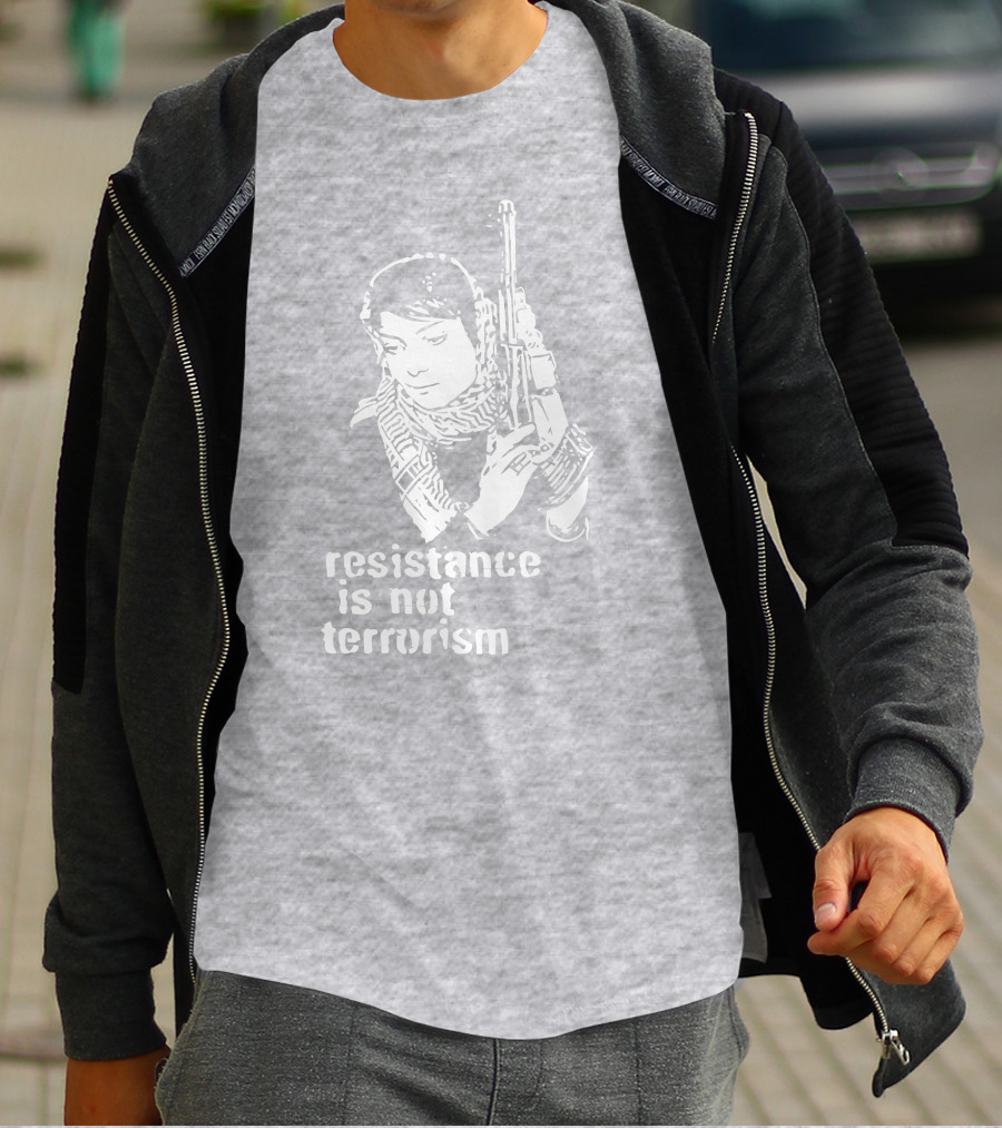 Resistance Is Not Terrorism Steffany Armed T-Shirt