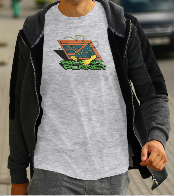 SILENT PLANET Visible Unseen Hands Through Frame T-Shirt