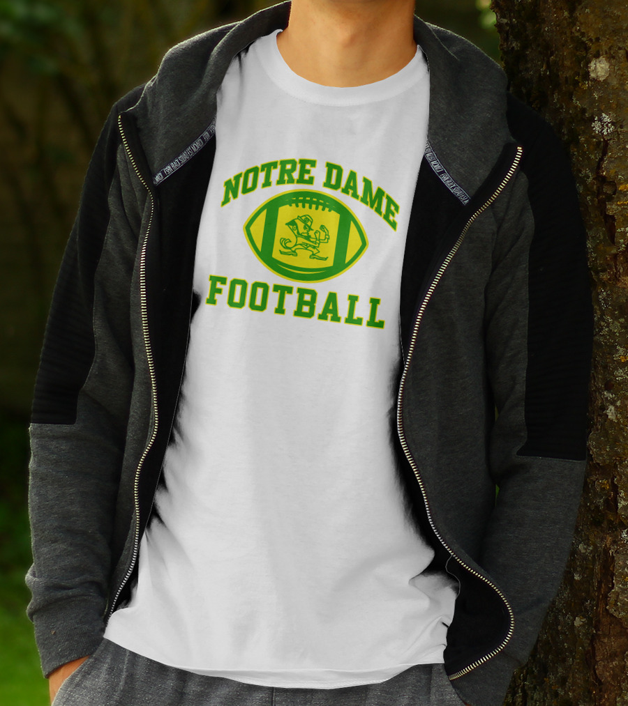Notre Dame Football Coach Marcus Freeman Iconic Game Day Wear T-Shirt