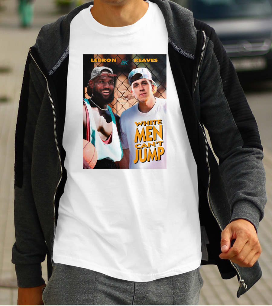 Lebron Reaves White Men Can't Jump Basketball Movie T-Shirt