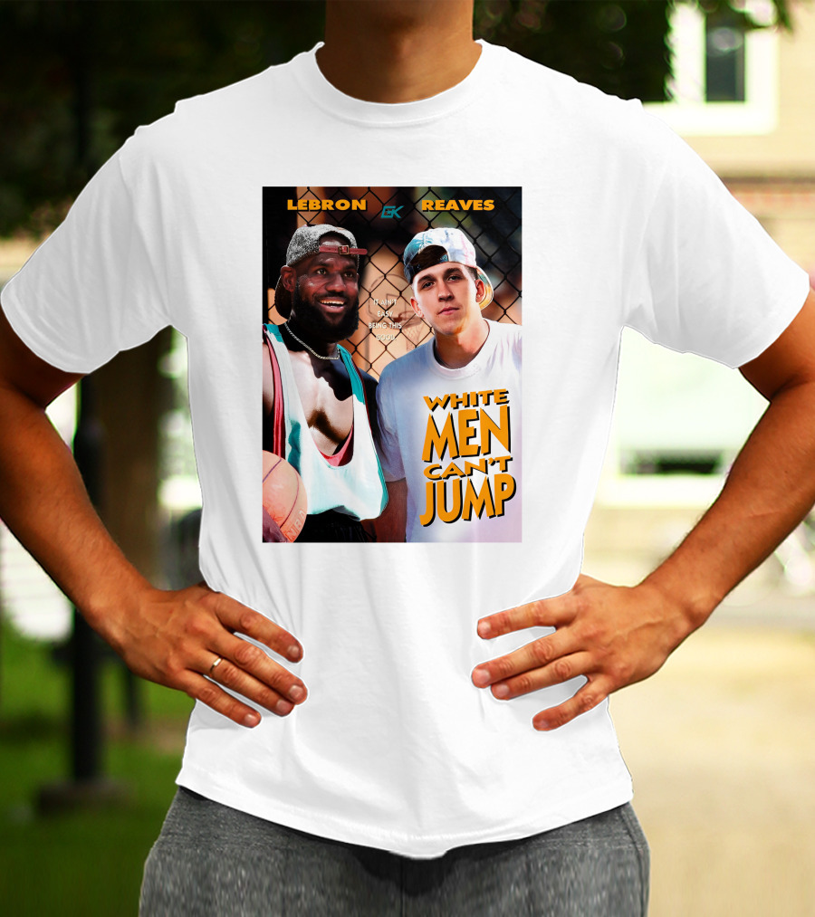 Lebron Reaves White Men Can't Jump Basketball Movie T-Shirt