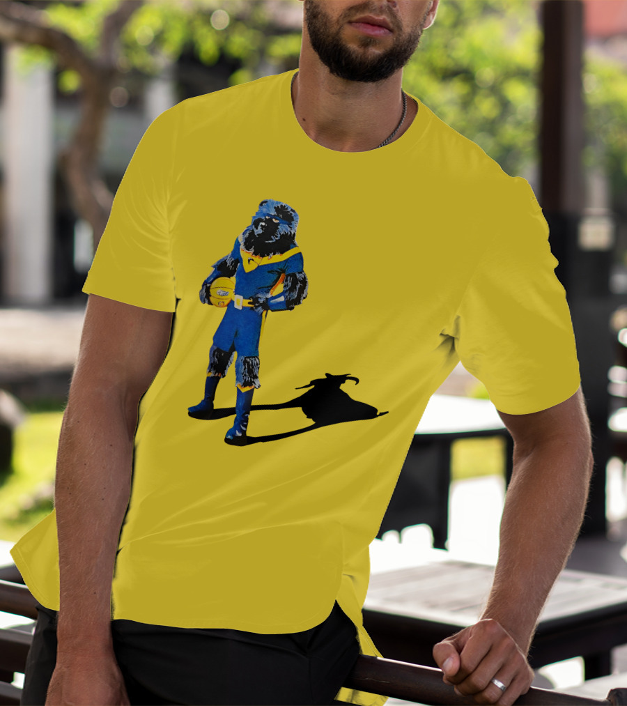 Grizzlies Bear Holding Basketball With Shadow T-Shirt