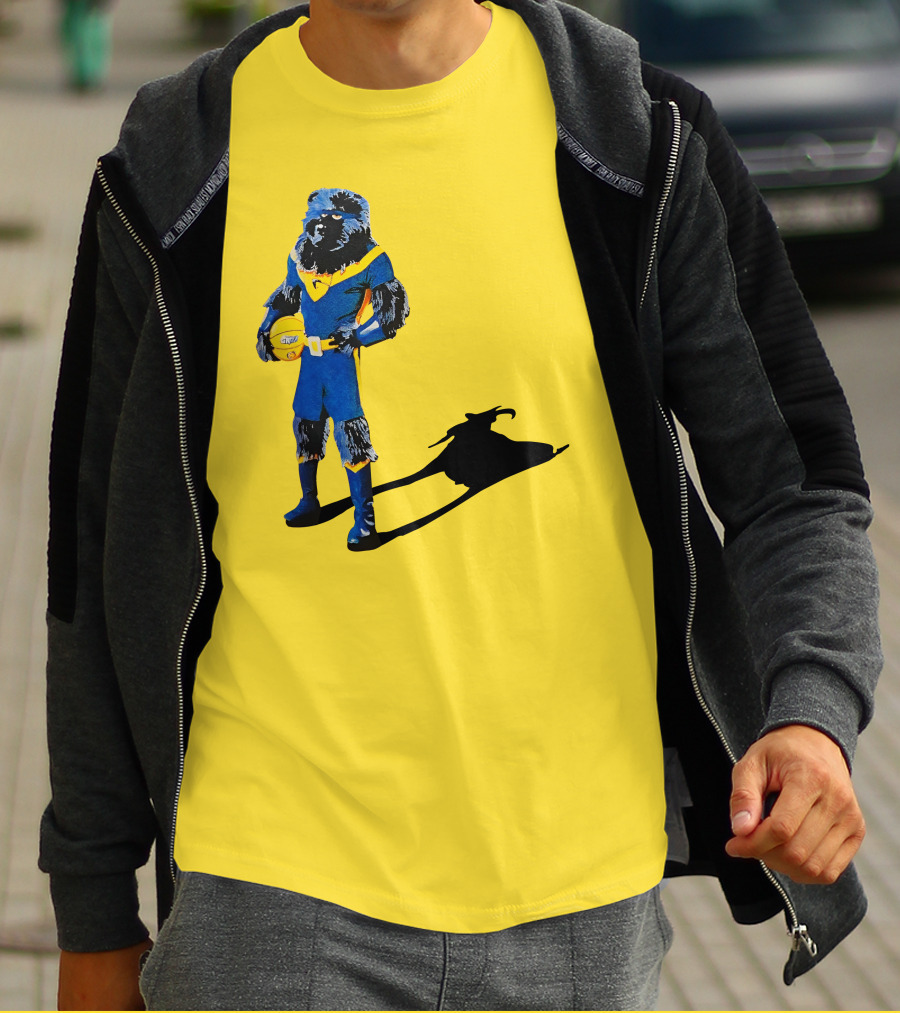 Grizzlies Bear Holding Basketball With Shadow T-Shirt