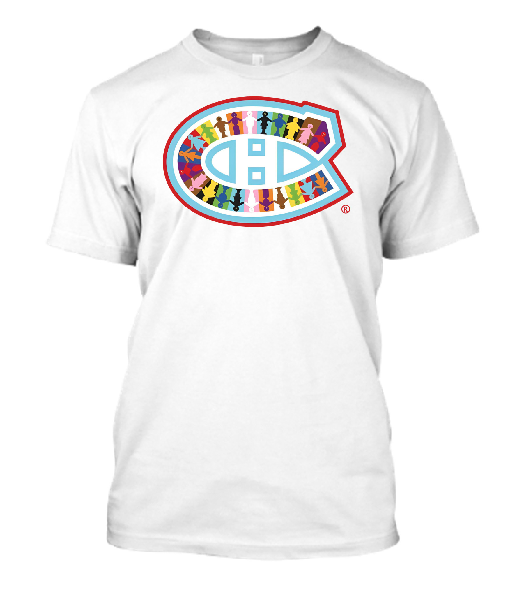 Montreal Canadiens Pride Night Colorful T-Shirt