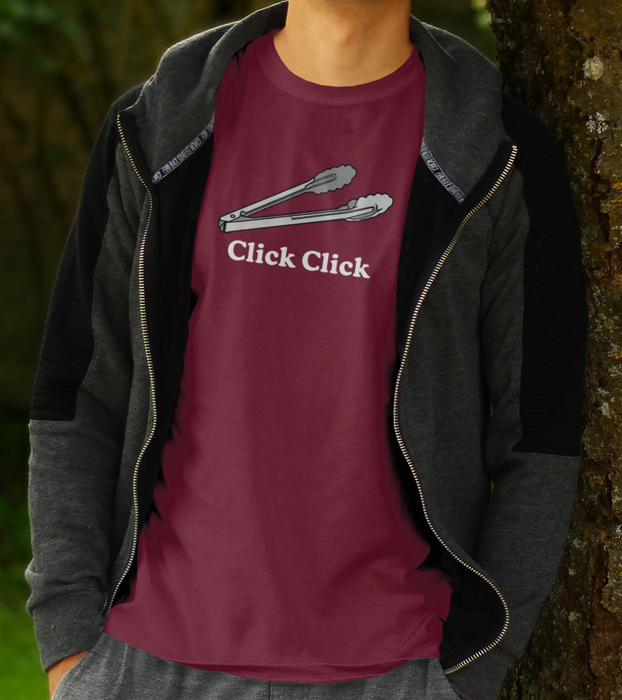 Middleclassfancy Click Click Tongs T-Shirt