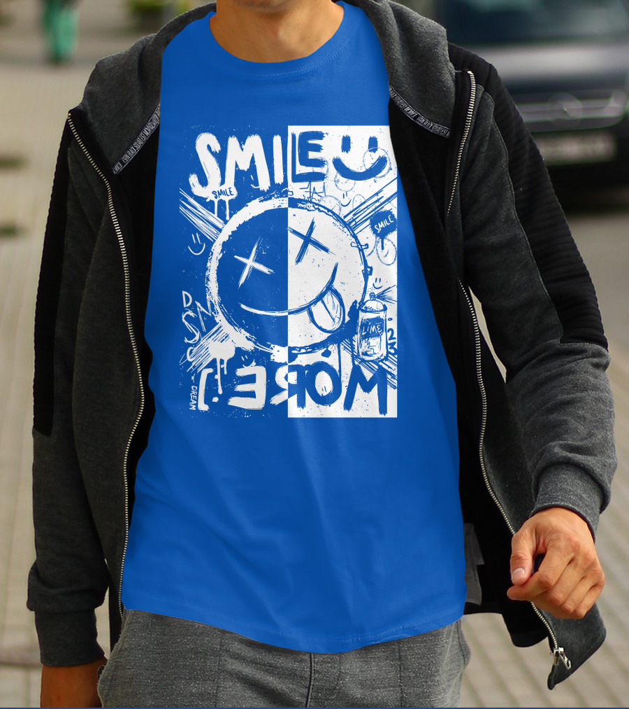 Dream Merch Smile More Smile Drink Lime T-Shirt