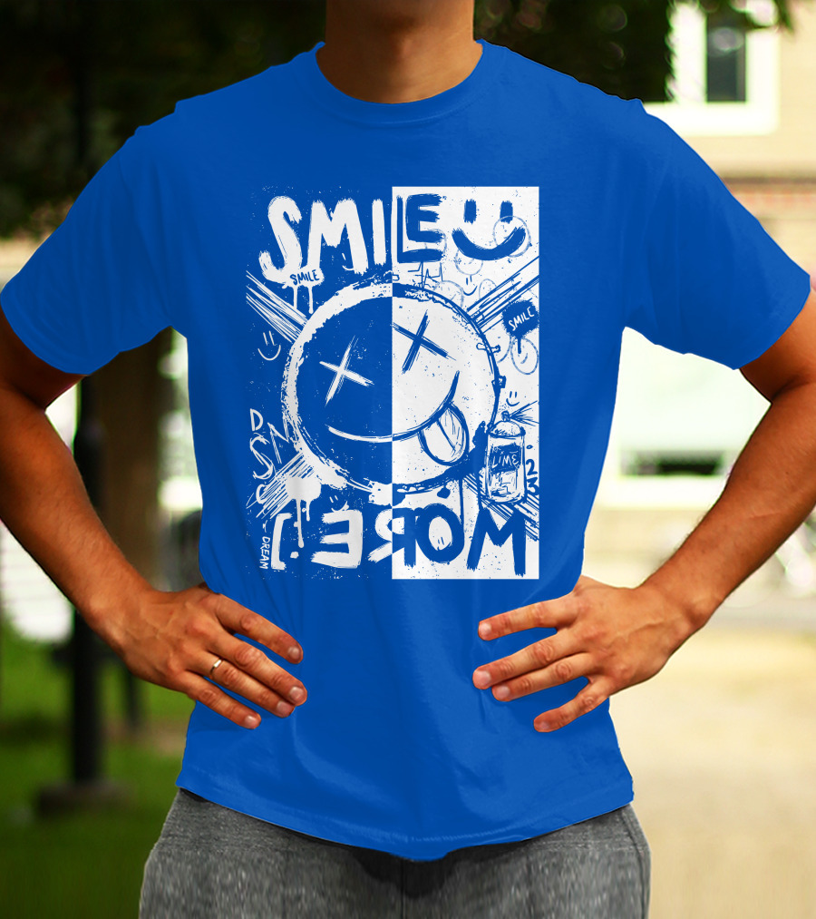 Dream Merch Smile More Smile Drink Lime T-Shirt