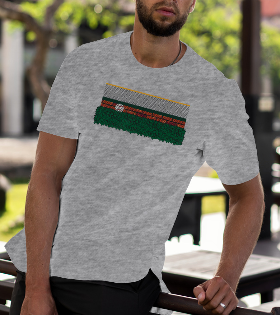 Obvious Basket Ball Fence Court T-Shirt
