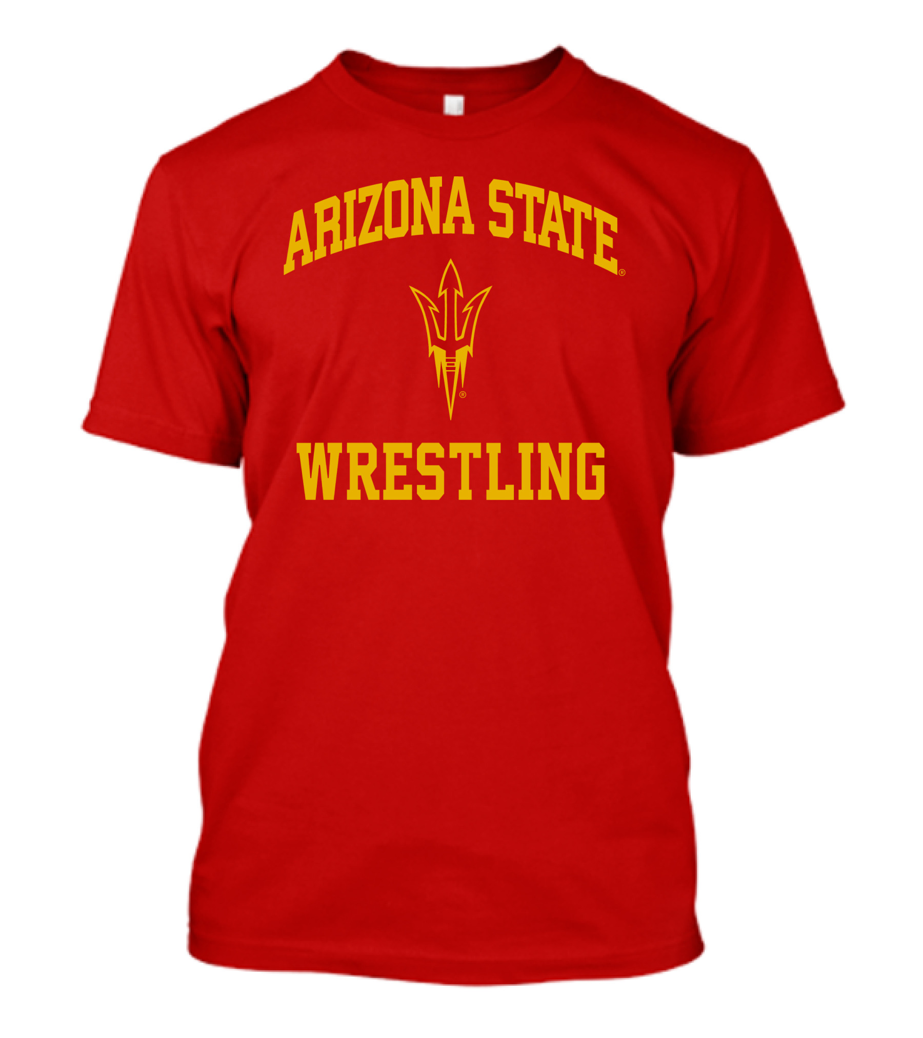 Arizona State Sun Devils Wrestling Fork T-Shirt