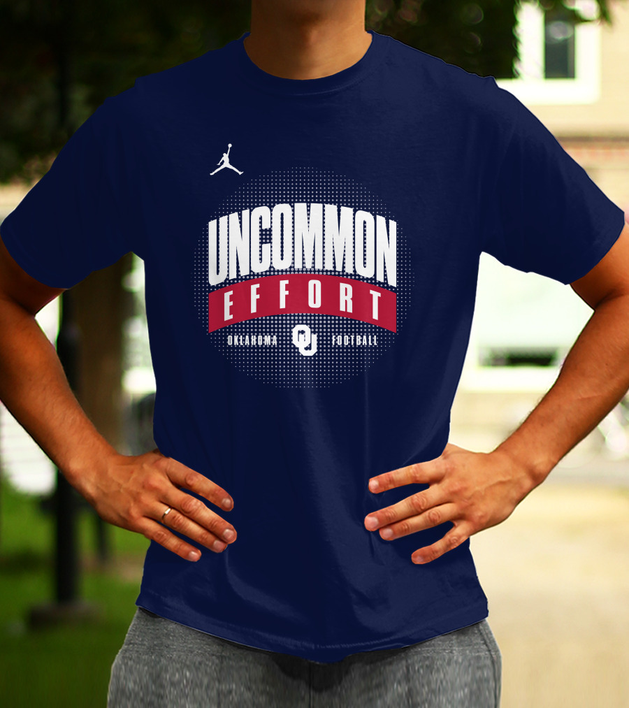Uncommon Effort Oklahoma Football OU Jordan Brand T-Shirt