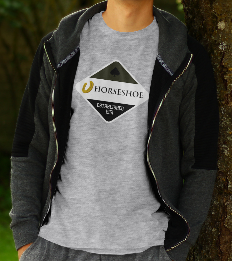 Shaney Boy Horseshoe Spade Symbol Established 1951 T-Shirt